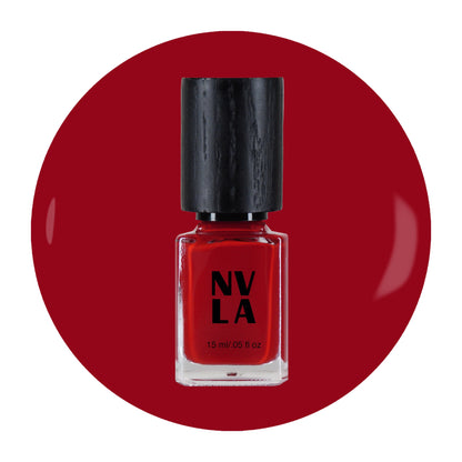 NVLA nail polish Posty Red