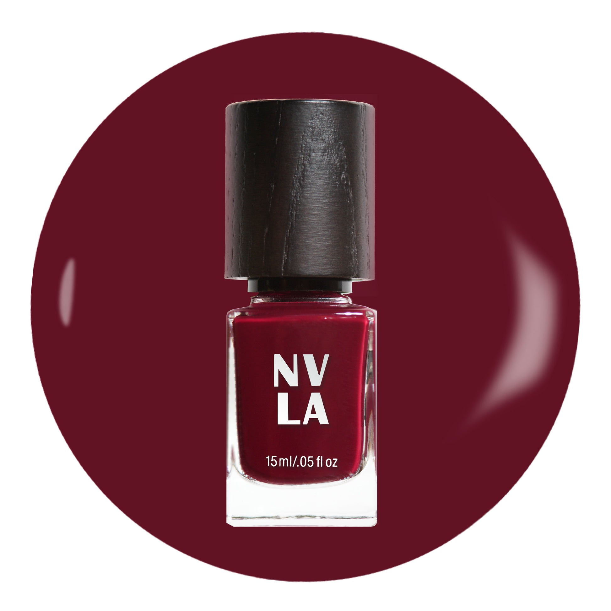 NVLA nail polish Rockingham Red