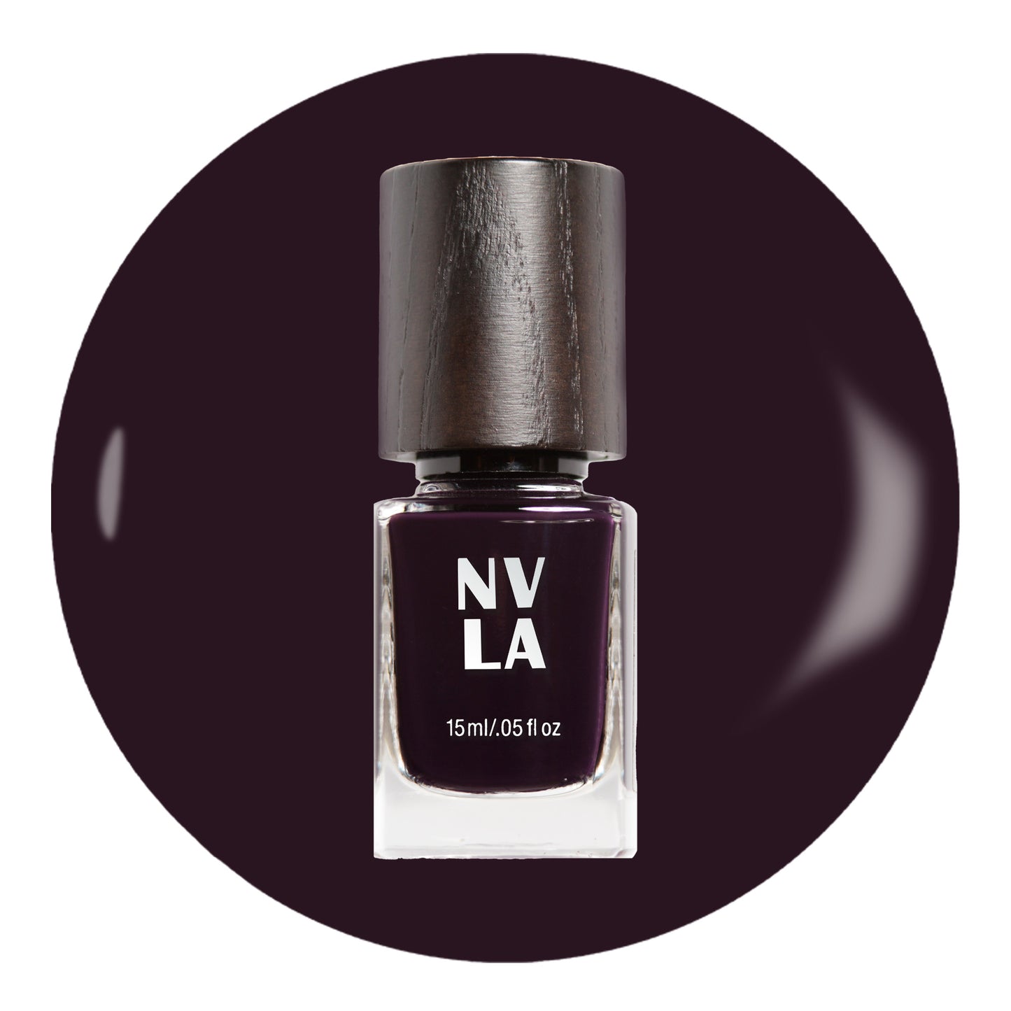 NVLA nail polish Perfect Image eggplant tone