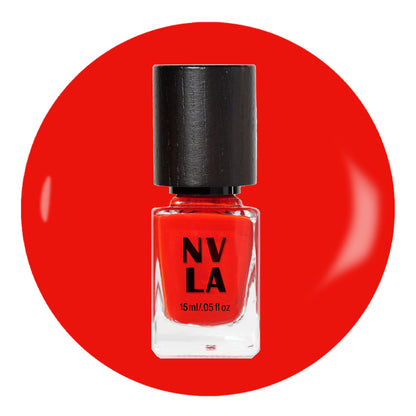 NVLA Nail Polish Amal-Ified - Red Orange