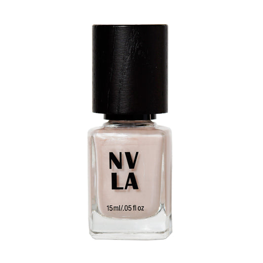 NVLA nail polish WILLOW'S BAY metallic light pink