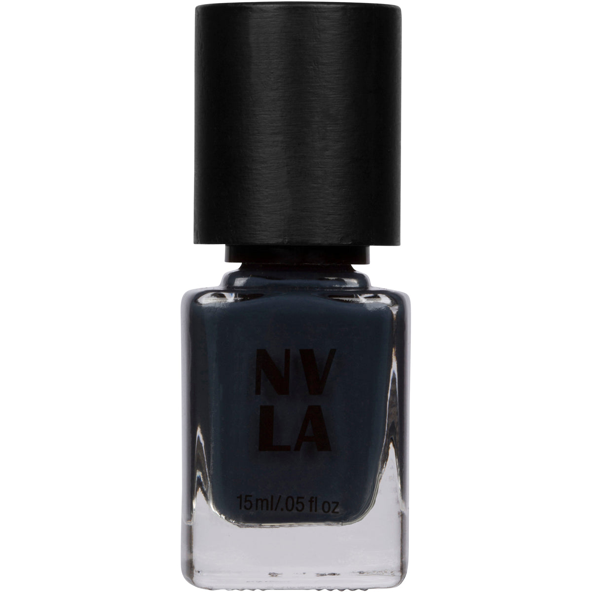 NVLA Nail Polish - BEVERLY PARK BEHIND THE GATES BLUE - Gray blue 