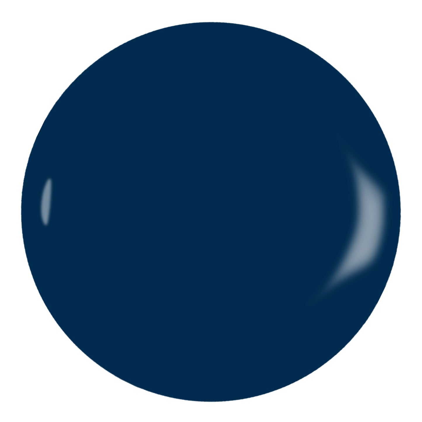 NVLA Nail Polish - Bristol Circle Blue - Navy blue