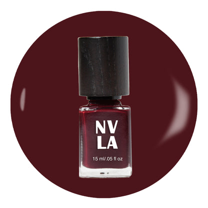 NVLA Nail Polish Ashlee Simpsons - Dark Burgandy tone